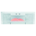 Westinghouse WTM4302WDL 431 L White Top Mount Refrigerator