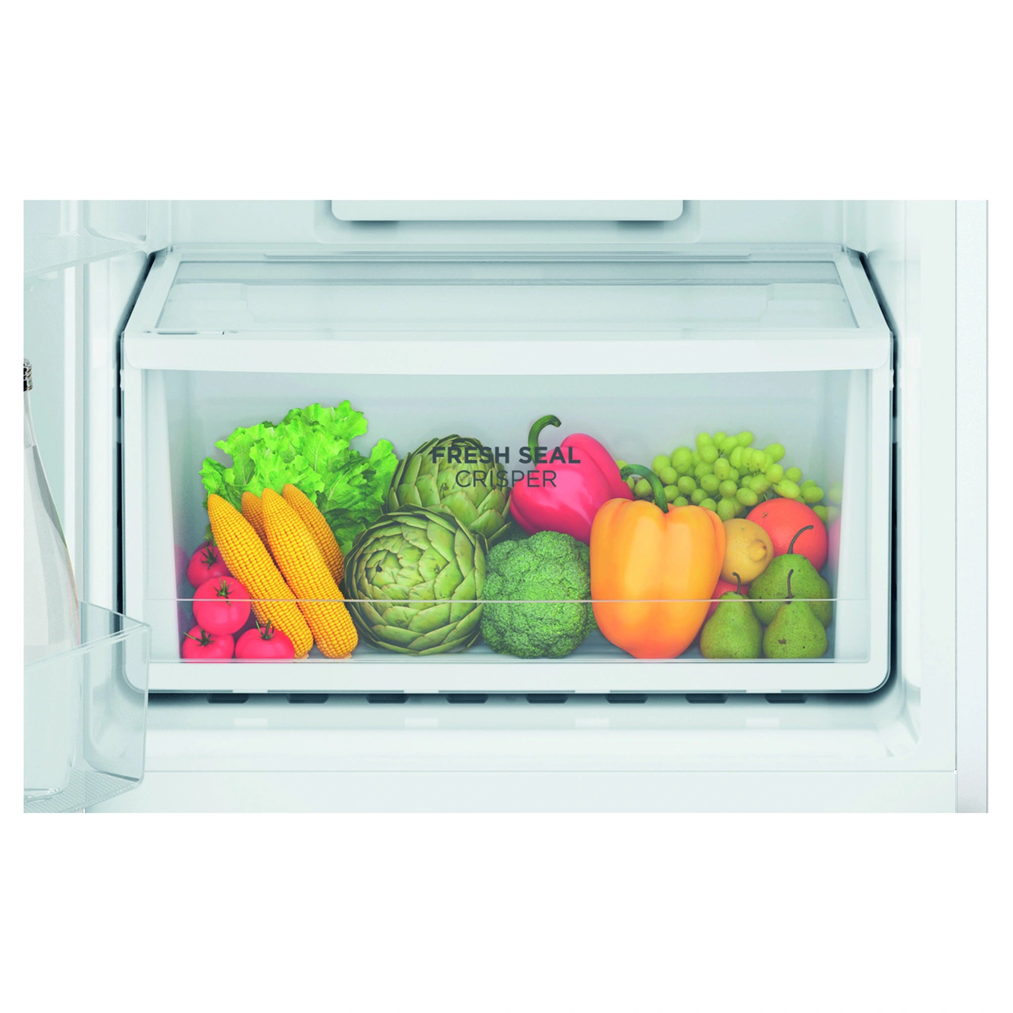 Westinghouse 431L Top Freezer Fridge - White WTM4302WDL, Fresh Zone View