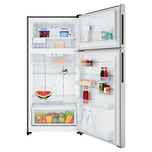 Westinghouse WTM5002SDR 503L Top Mount Fridge, Front View With Door Open Storages