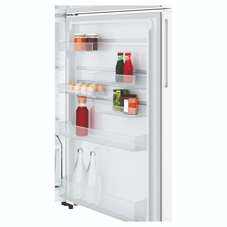 Westinghouse 503L Top Mount Fridge - White WTM5002WDR, Fridge Door View With Storages