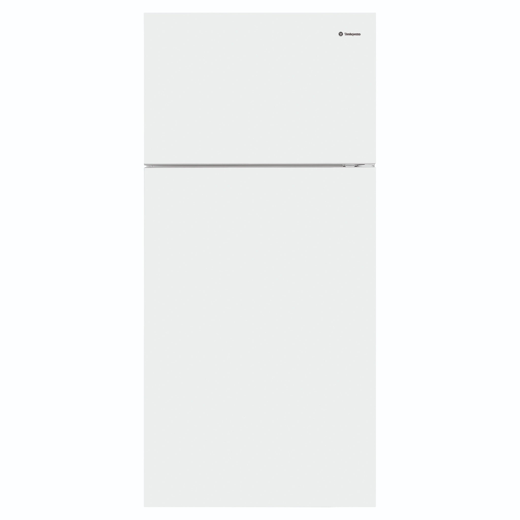 Westinghouse 503L Top Mount Fridge - White WTM5002WDR, Front View