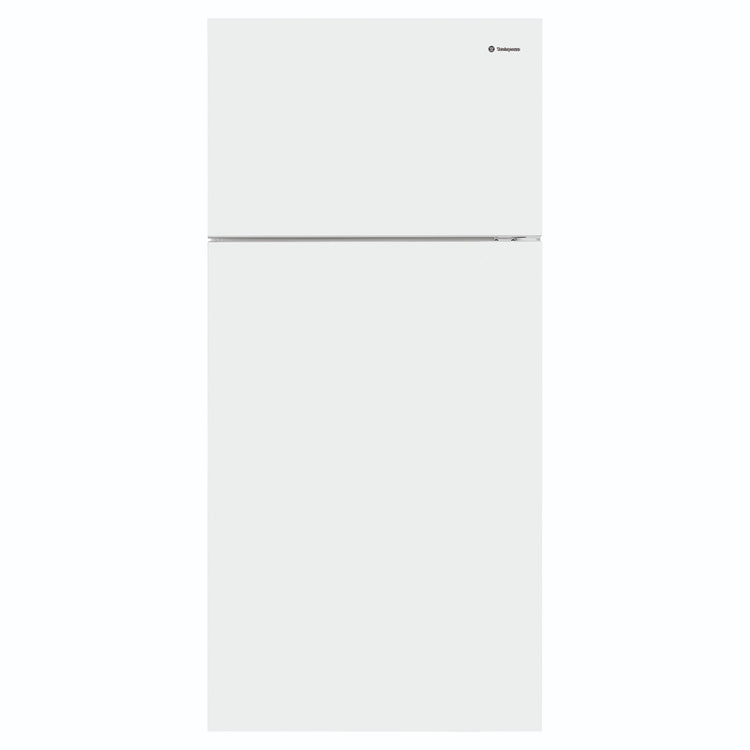 Westinghouse 503L Top Mount Fridge - White WTM5002WDR, Front View