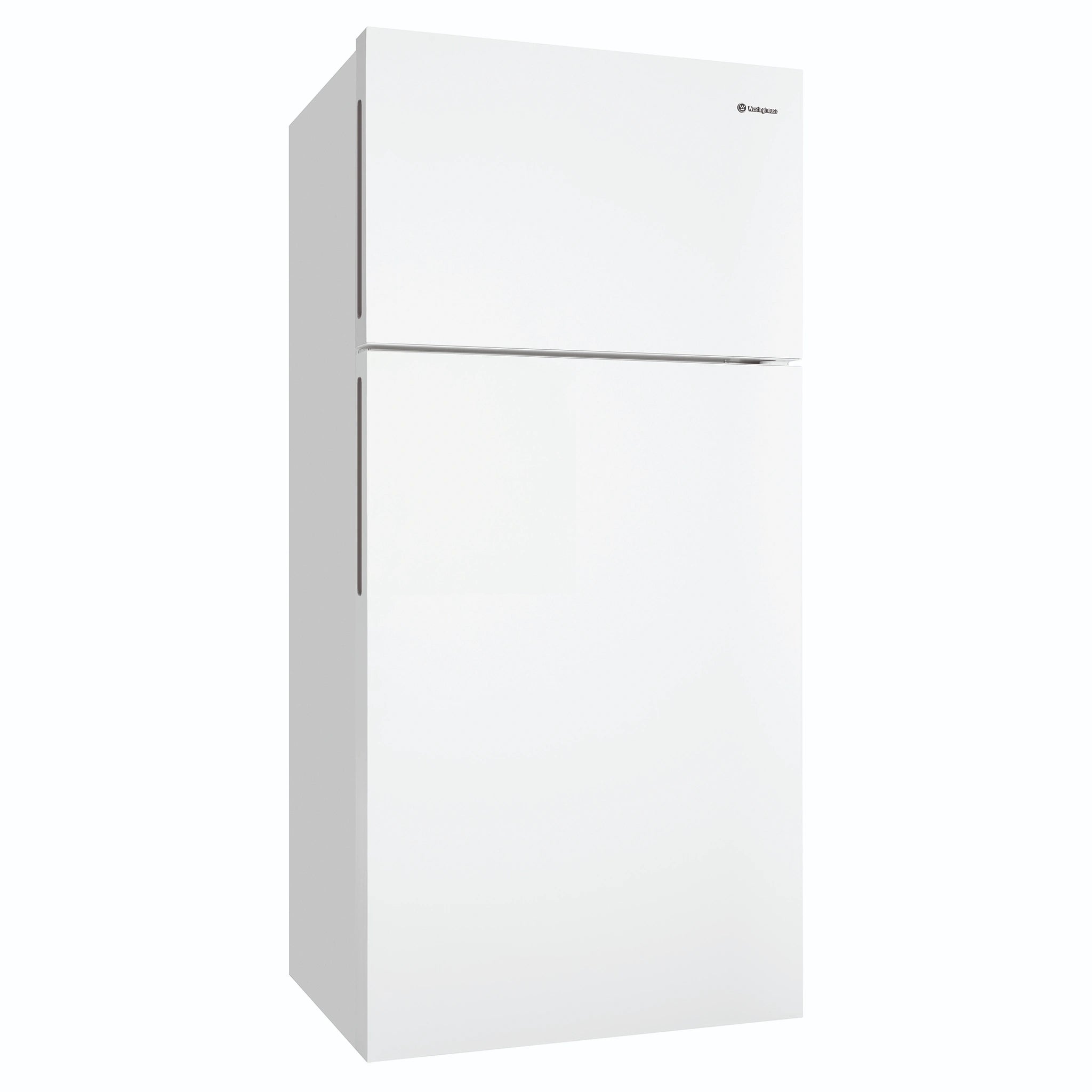 Westinghouse 503L Top Mount Fridge - White WTM5002WDR, Left Side View