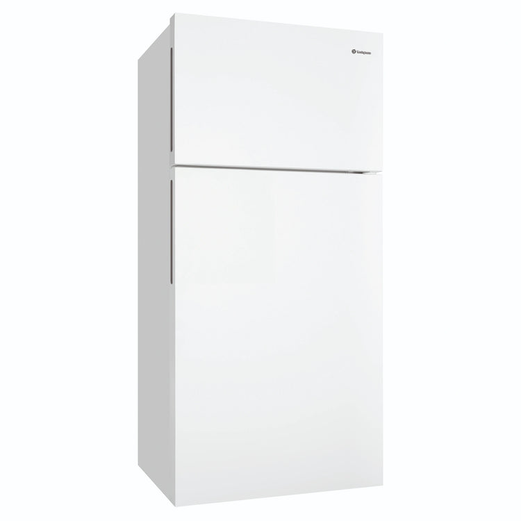 Westinghouse 503L Top Mount Fridge - White WTM5002WDR, Left Side View