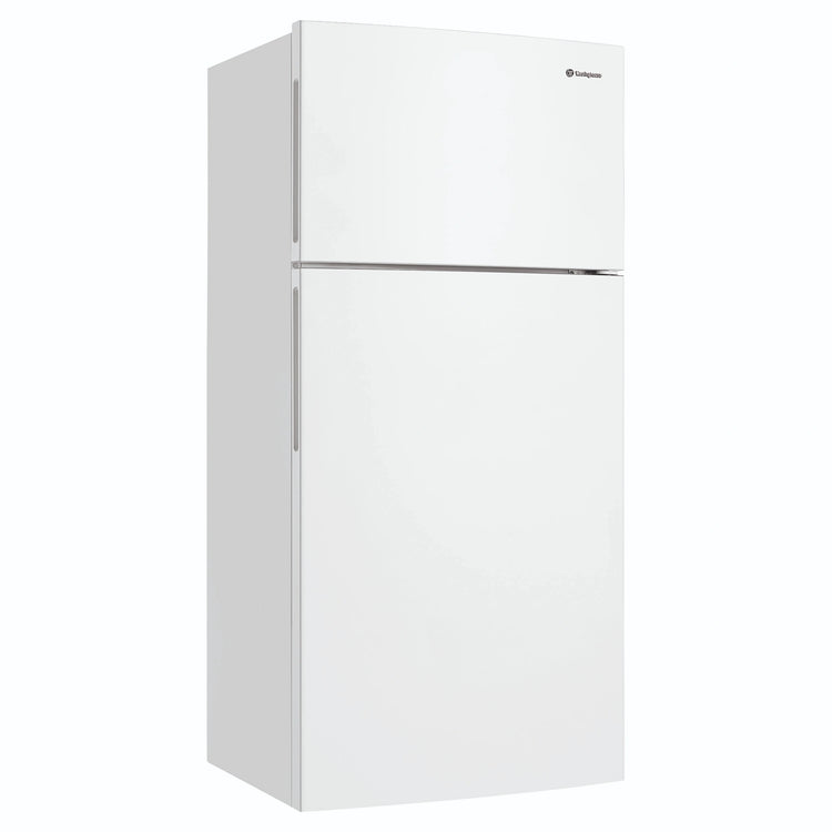 Westinghouse 503L Top Mount Fridge, White WTM5002WER, Left Side View