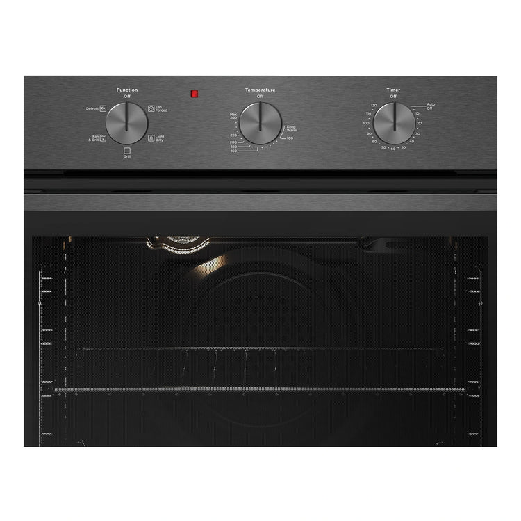 Westinghouse 60cm Multi-Function Oven Dark Stainless Steel WVE6314DD, Control Panel