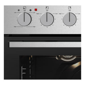 Westinghouse 60cm Electric Oven & 60cm Ceramic Cooktop Pack WVE645SC, Control Panel