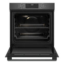 Westinghouse 60cm Multi-Function Dark Stainless Steel WVE6515DD, Front View With Door Open