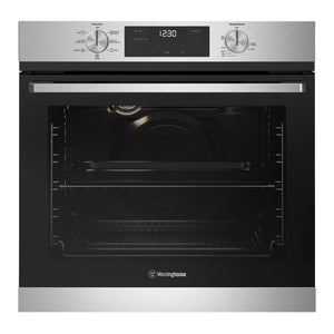 Westinghouse 60cm Stainless Steel Multi-Function Oven WVE6515SD, Front View