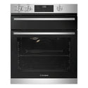 Westinghouse 60cm Multi-Function Oven with Separate Grill Stainless Steel WVE6555SD, Front Doble Oven View