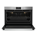 Westinghouse 90cm Multi-Function Oven Stainless Steel WVE9515SD, Front View With Door Open