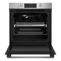 Westinghouse 60cm Multi-Function Pyrolytic Oven with Air Fry Stainless Steel WVEP6716SD, Front View With Door Open