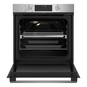 Westinghouse 60cm Multi-Function Pyrolytic Oven with Air Fry Stainless Steel WVEP6716SD, Front View With Door Open