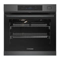 Westinghouse 60cm Multi-Function Pyrolytic Oven with Air Fry and Steam Roast, Dark Stainless Steel WVEP6918DD, Front View