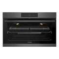 Westinghouse 90cm Multi-Function Pyrolytic Oven and Steam Bake Dark Stainless Steel WVEP9917DD, Front View