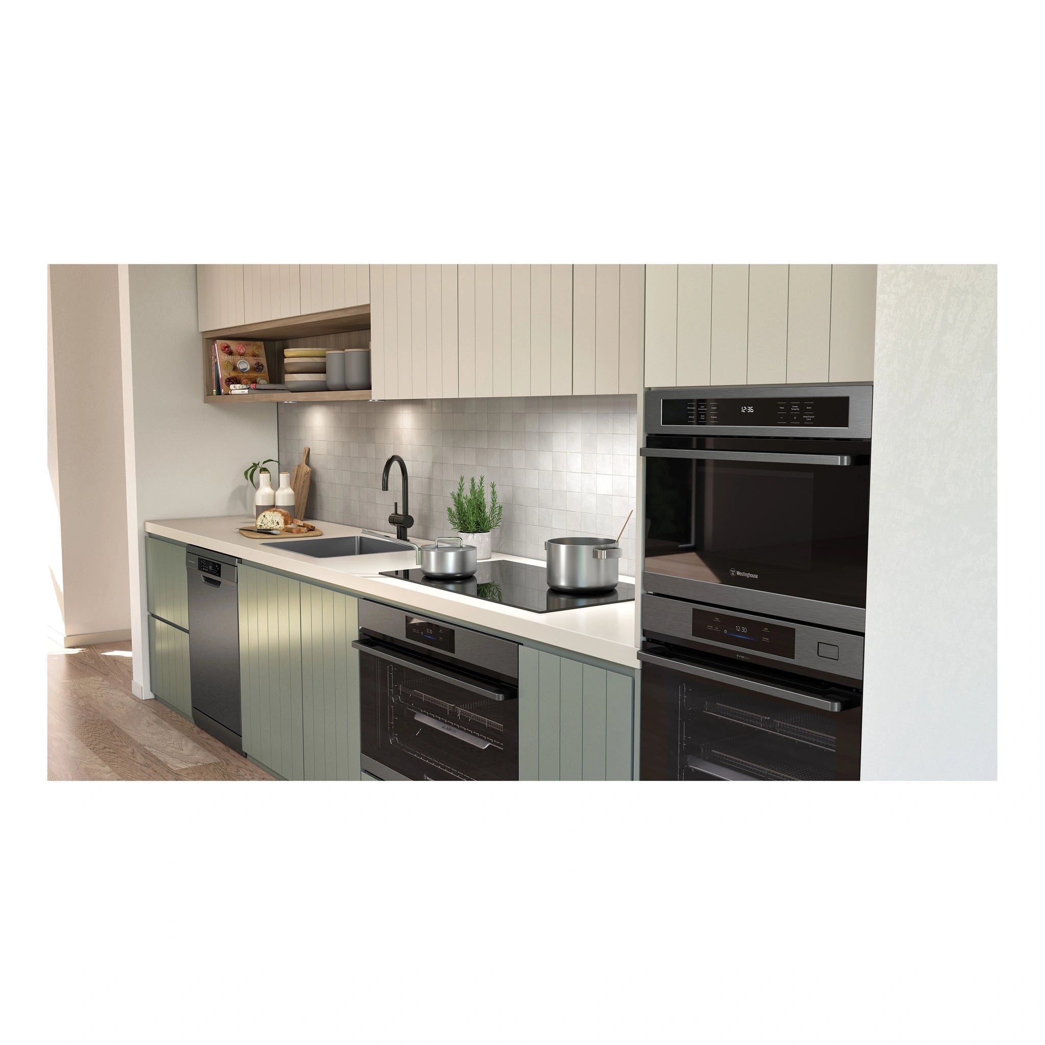 Westinghouse 90cm Multi-Function Pyrolytic Oven and Steam Bake Dark Stainless Steel WVEP9917DD, LIfe Style