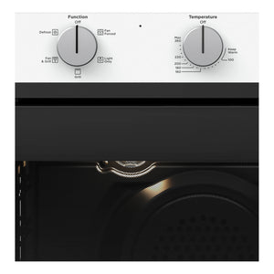 Westinghouse 60cm Electric Built-In Oven WVES613WCR, Control Panel View