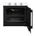 Westinghouse 60cm Electric Built-In Oven WVES613WCR, Front View With Door Open