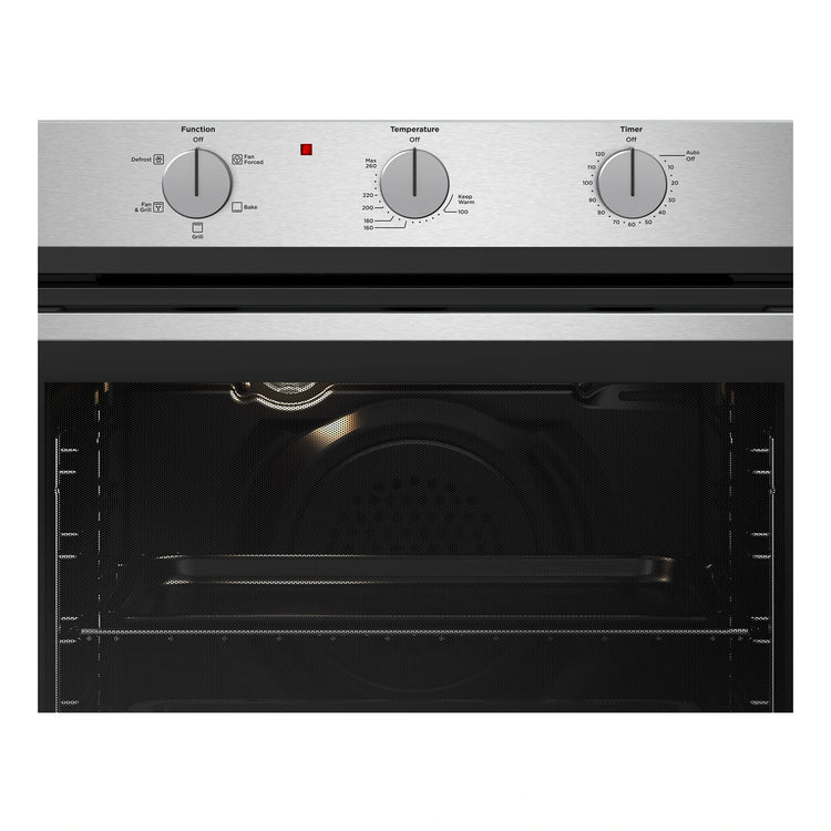 Westinghouse 60cm Multi-Function Gas Oven Stainless Steel WVG6314SD, Control Panel View