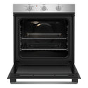 Westinghouse 60cm Multi-Function Gas Oven Stainless Steel WVG6314SD, Front View With Door Open View