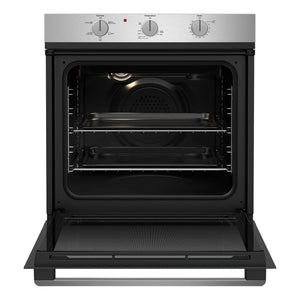 Westinghouse 60cm Multi-Function Gas Oven Stainless Steel WVG6314SD, Front View With Door Open View