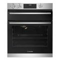 Westinghouse 60cm Multifunction Gas Oven with Separate Grill Stainless Steel WVG6555SD, Front View