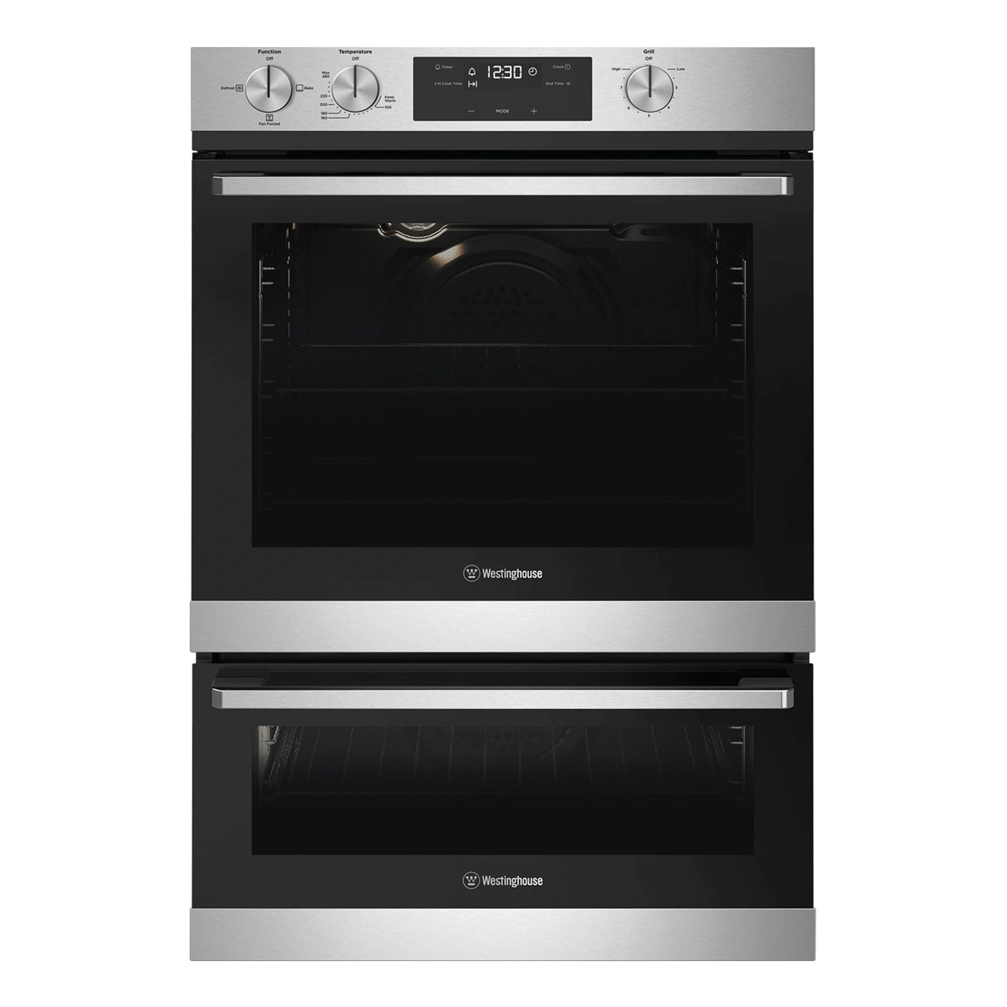 Westinghouse WVG665SCNG 60cm Stainless Steel Natural Gas Oven with Separate Electric Grill