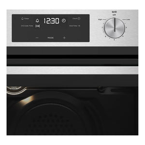 Westinghouse 60cm LPG Gas Oven with Separate Electric Grill WVG665WCLP, Control Panel View