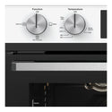 Westinghouse 60cm LPG Gas Oven with Separate Electric Grill WVG665WCLP, Control Panel View 2
