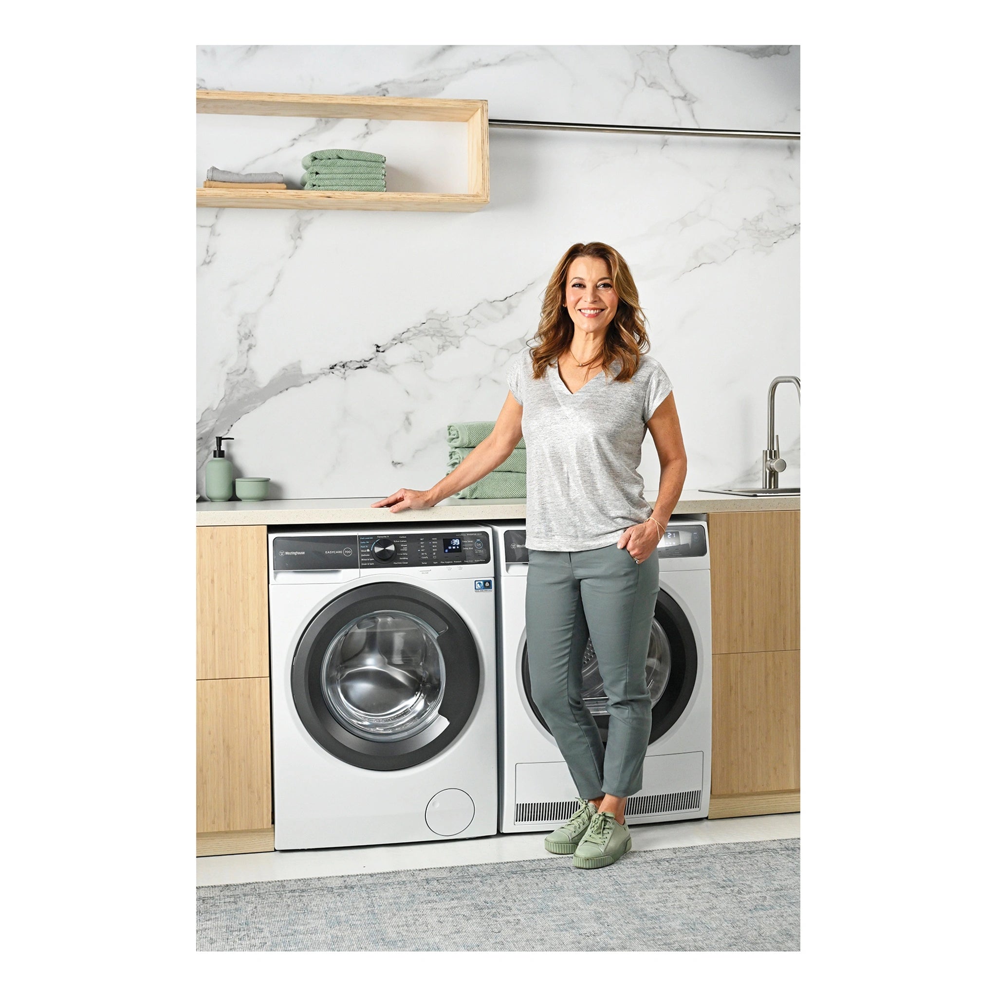 Westinghouse WWF1044M7WA 10kg EasyCare Front Load Washing Machine