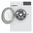 Westinghouse 7.5kg EasyCare 300 White Front Load Washing Machine WWF7524N3WAS, Front View with Door Open