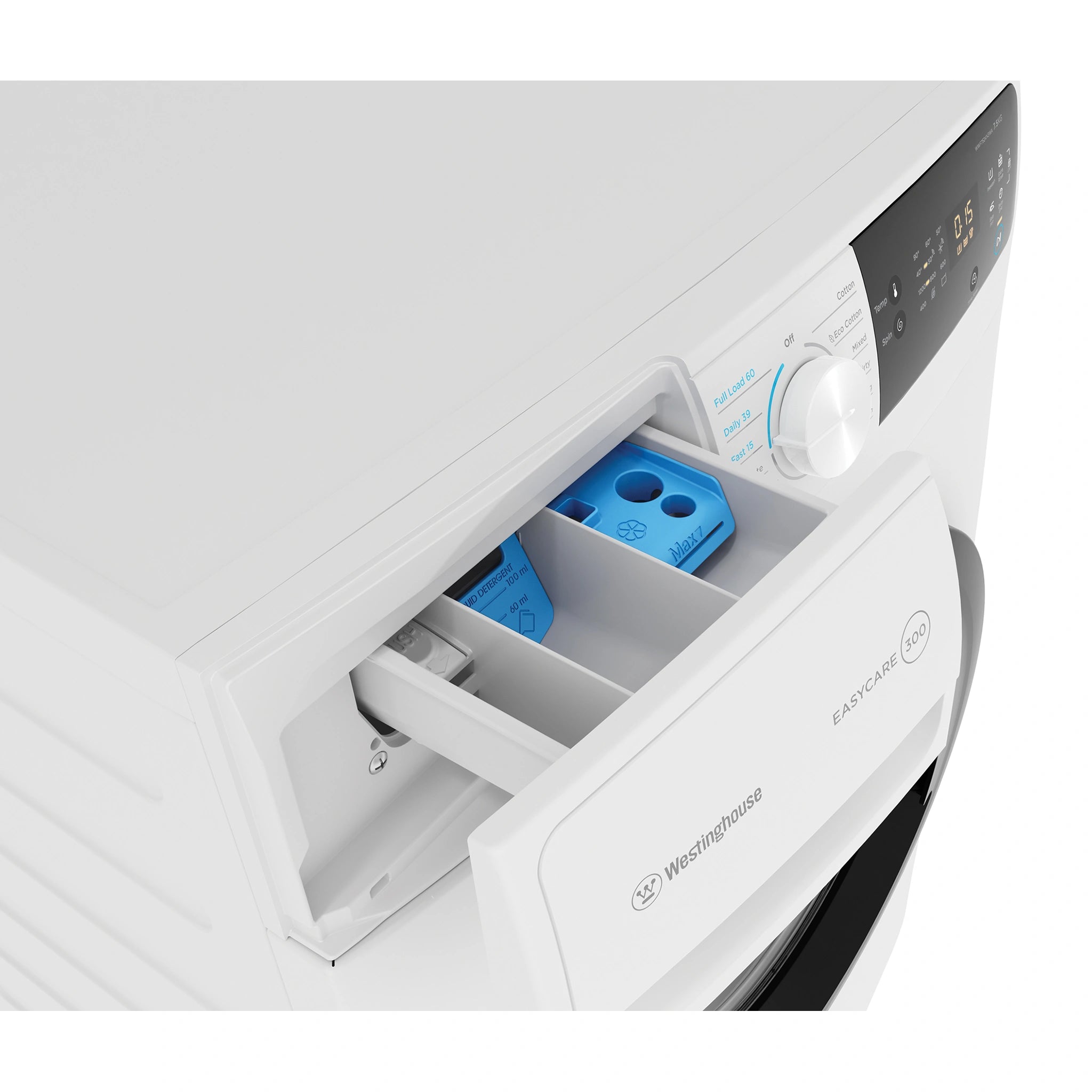 Westinghouse WWF7524N3WA 7.5kg EasyCare 300 Series Front Load Washing Machine