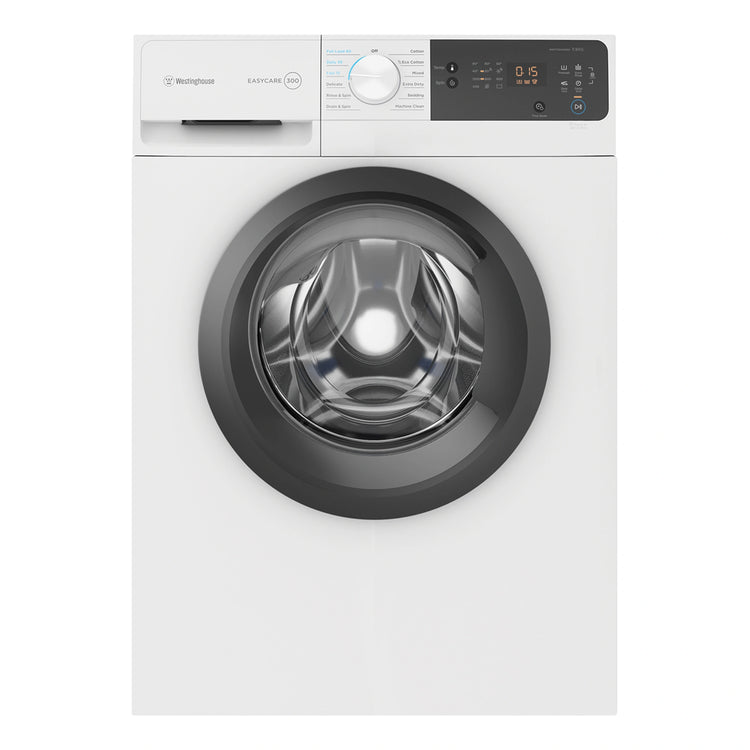 Westinghouse 7.5kg EasyCare 300 Series Washing Machine WWF7524N3WA, Front View