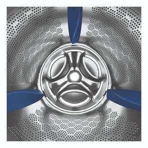 Westinghouse 9kg 500 Series Metallic Grey EasyCare Front Load Washer WWF9024M5SAS, Drum View