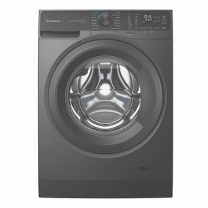 Westinghouse 9kg 500 Series Metallic Grey EasyCare Front Load Washer WWF9024M5SAS, Front View