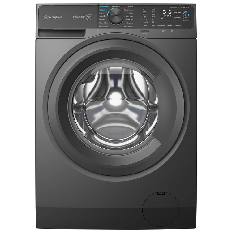 Westinghouse 9kg EasyCare 500 Front Load Washing Machine WWF9024M5SA, Front View
