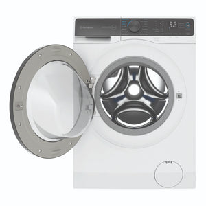 Westinghouse 9kg EasyCare 500 White Front Load Washing Machine WWF9024M5WAS, Front View with Door Open
