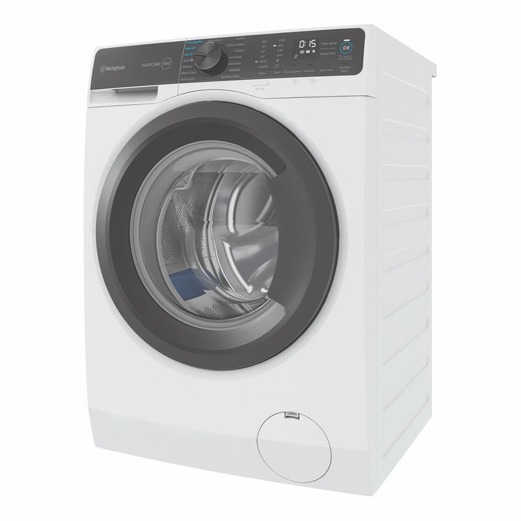 Westinghouse 9kg EasyCare 500 White Front Load Washing Machine WWF9024M5WAS, Right Side View