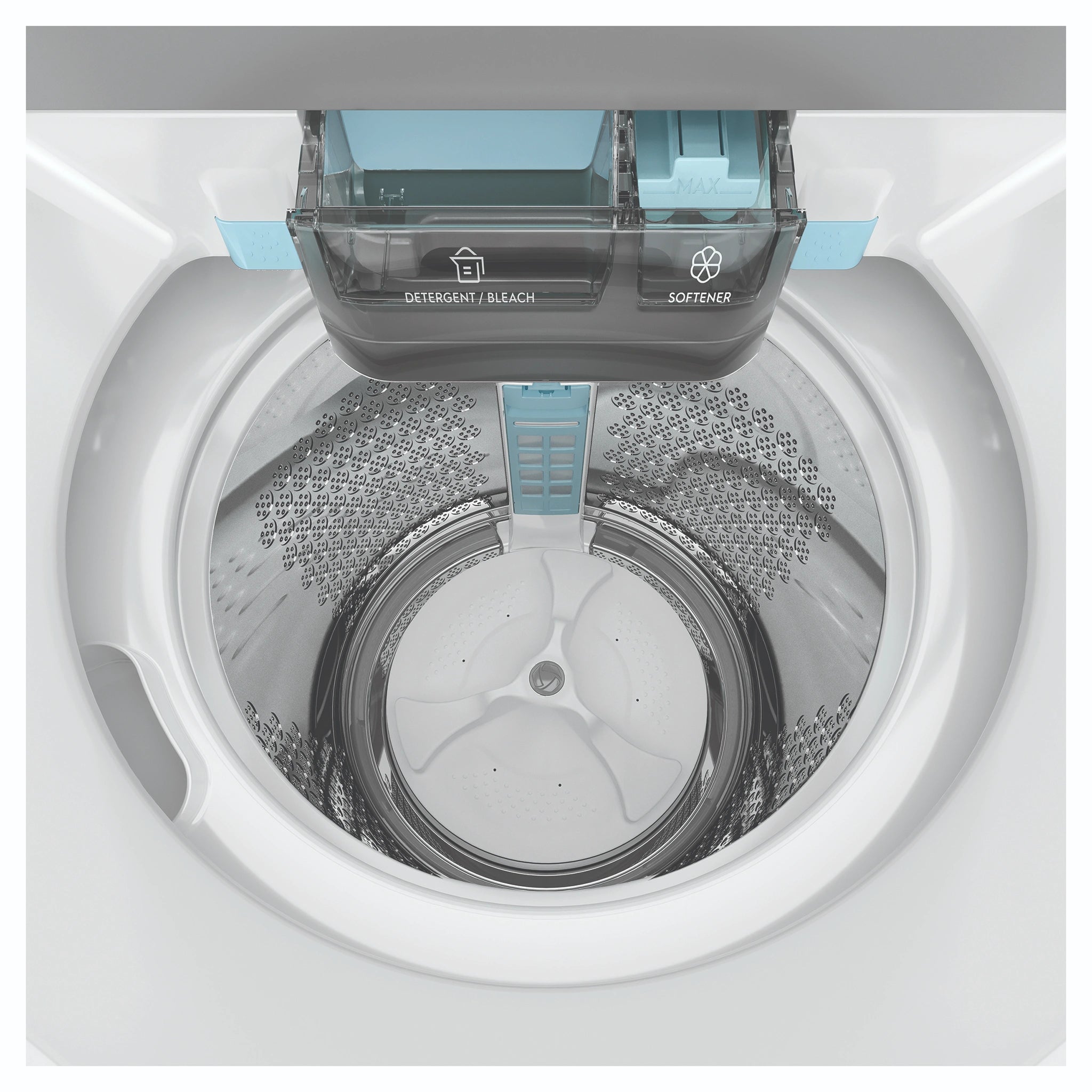 Westinghouse 12kg EasyCare 700 Top Load Washer WWT1284M7WA, Drawer Open View
