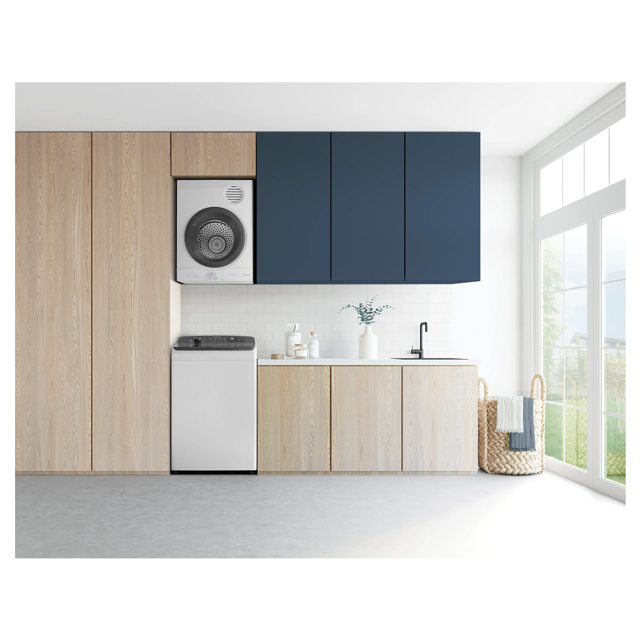 Westinghouse 8kg EasyCare Top Load Washing Machine WWT8084J7WA, Lifestyle View 2