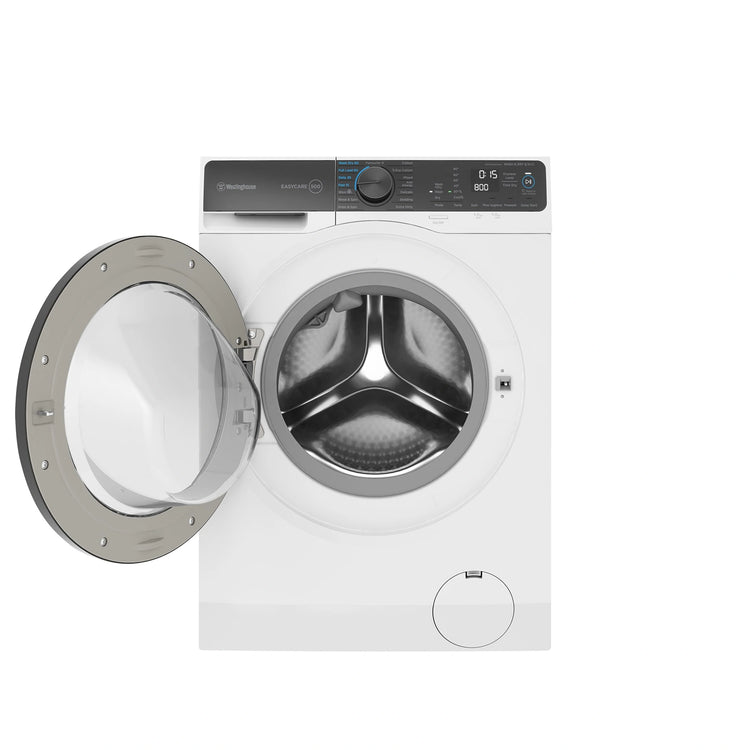 Westinghouse 9kg/5kg Washer Dryer Combo WWW9024M5WA, Front View With Door Open