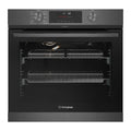 Westinghouse 60cm Multi-Function Pyrolytic Oven with Air Fry and Steam Bake Dark Stainless Steel WVEP6717DD, Front View