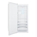 Westinghouse WFB4204WBL 425L Upright Freezer White, Front view with open doors