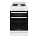 Westinghouse 54cm Freestanding Electric Oven White WFE532WC, Front View