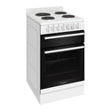 Westinghouse 54cm Freestanding Electric Oven White WFE532WC, Left View