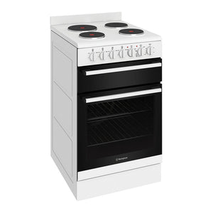 Westinghouse 54cm Freestanding Electric Oven White WFE532WC, Left View