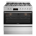 Westinghouse WFE914SC 90cm Dual Fuel Freestanding Cooker, Front view  