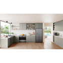 Westinghouse WFE9756DD 90cm Electric Freestanding Oven with Induction Cooktop Dark Stainless Steel