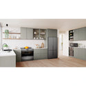 Westinghouse WFE9756DD 90cm Electric Freestanding Oven with Induction Cooktop Dark Stainless Steel