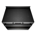 Westinghouse WFE9756DD 90cm Electric Freestanding Oven with Induction Cooktop Dark Stainless Steel